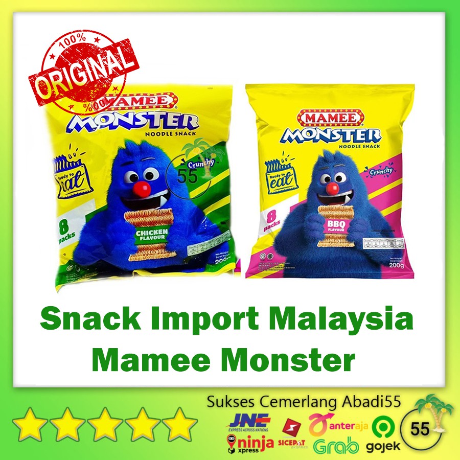 

Mamee Monster Snack Noodle | Mamee Import | Snack Malaysia Termurah | Snack Import