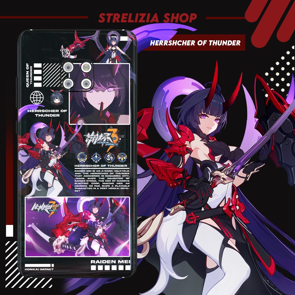 Phone Case Honkai Impact Herrscher of Thunder Raiden Mei