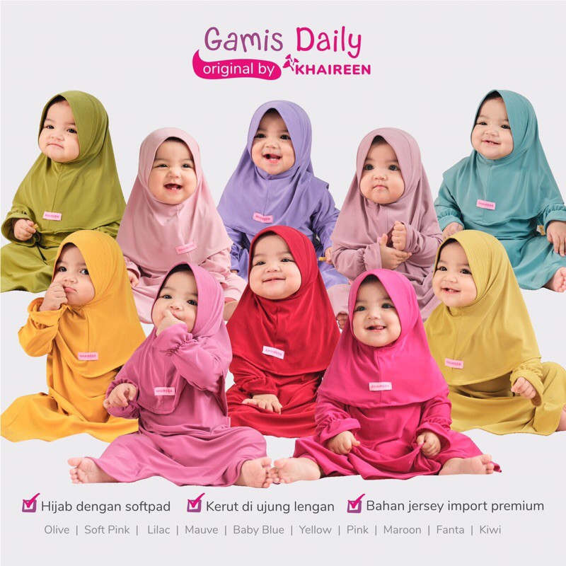 Gamis Daily Khaireen Official