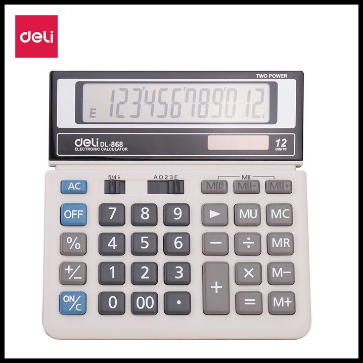 

Deli W868- Calculator/Kalkulator