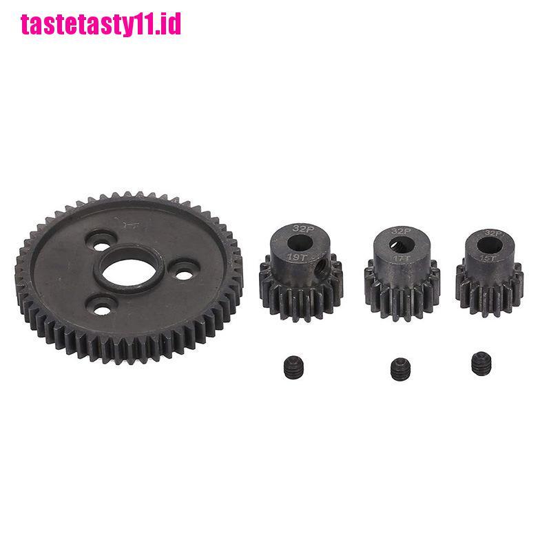 Motor Gear Spurs 54t 15t 17t 19t Bahan Metal Steel Untuk Traxxas Slash