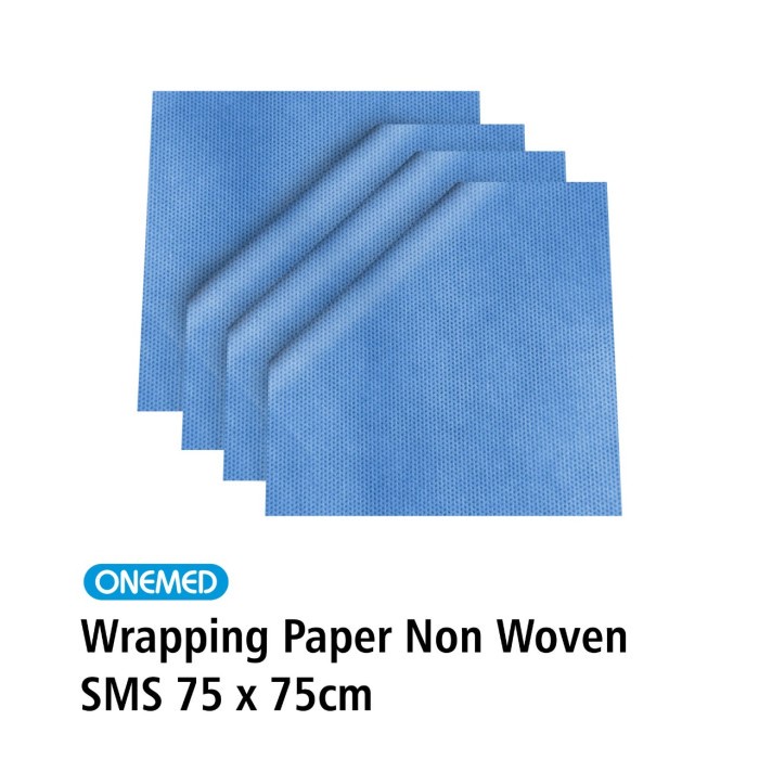 Wrapping Paper SMS Non Woven 75x75cm OneMed