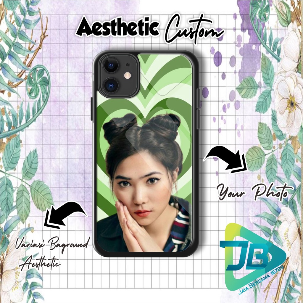 HARDCASE 2D GLOSSY AESTHETIC CUSTOM OPPO VIVO XIAOMI SAMSUNG REALME IPHONE ALL TYPE JB4845