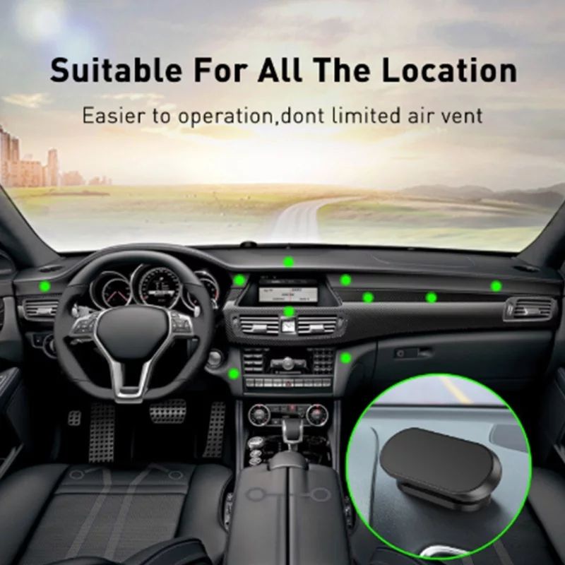 Car Holder Magnetic F6 Mount Holder Mobil Universal Magnet Hp Magnet Tempel Holder Magnet Handphone