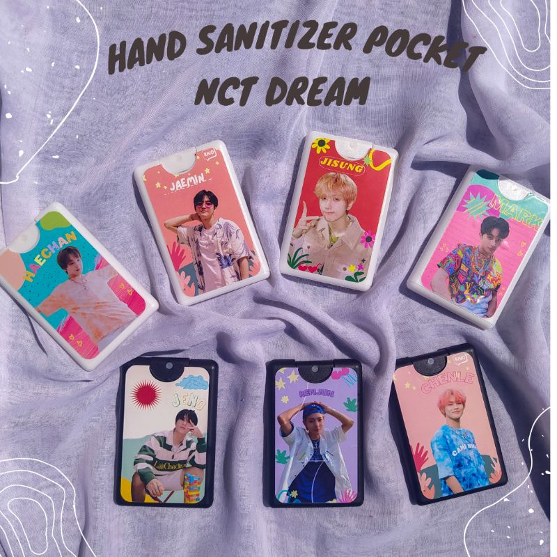 Pocket Hand Sanitizer NCT Dream