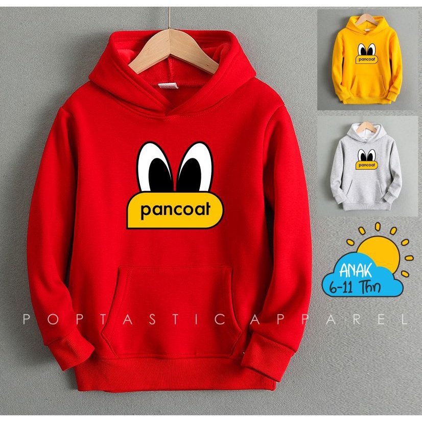 Sweater Hoodie Anak Laki-laki/Perempuan Usia 4-10 Tahun Hoodie Anak Bahan Tebal Premium