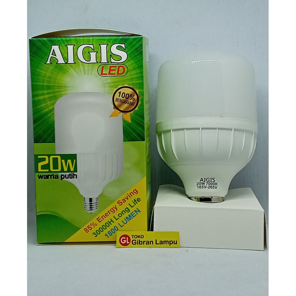 Lampu LED Bulb KW1 Aigis 20w - Bohlam LED Bulb 20 Watt KW1