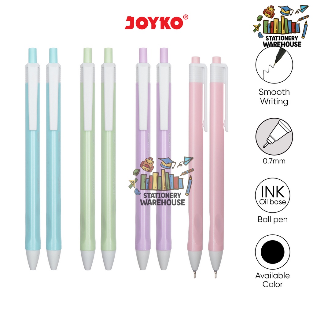 

Ball Pen Pulpen Pena Joyko BP-342 Vokus 0.7 mm