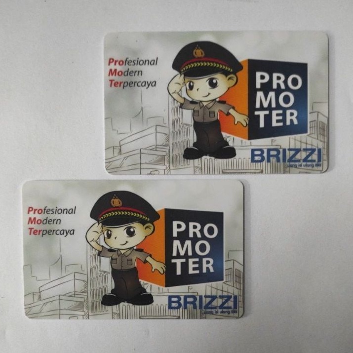 BRIZZI BRI edisi PROMOTER ORI /Like eMoney eTOLL Tapcash or Flazz