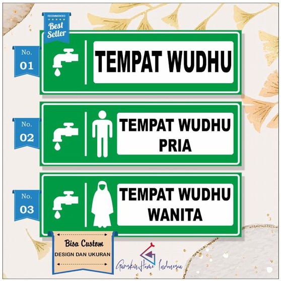 

stiker Tempat Wudhu