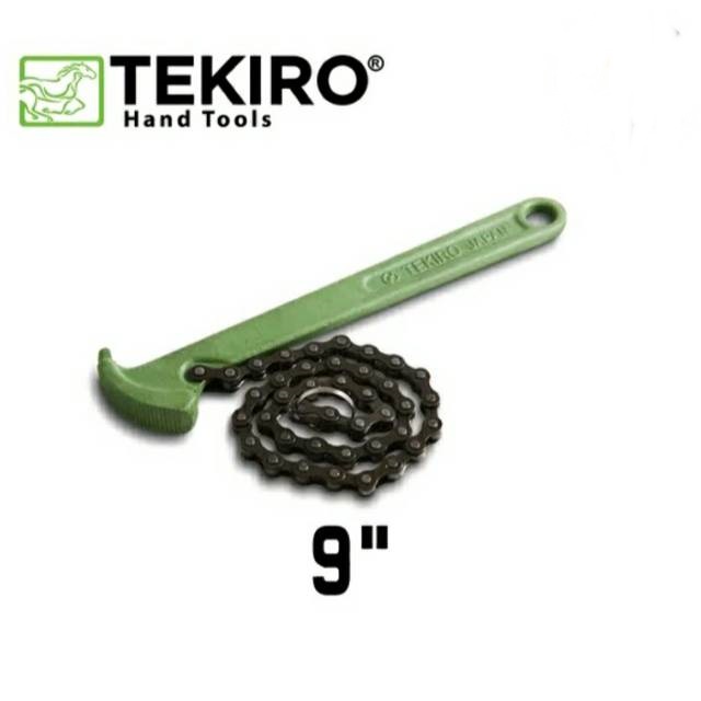 Tekiro Kunci Filter Oli 9 Inch Rantai