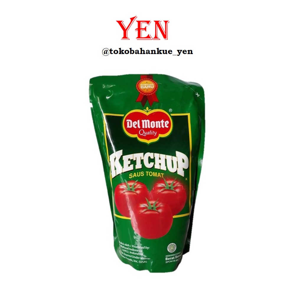 

Delmonte Ketchup Saus Tomat Pouch 1kg