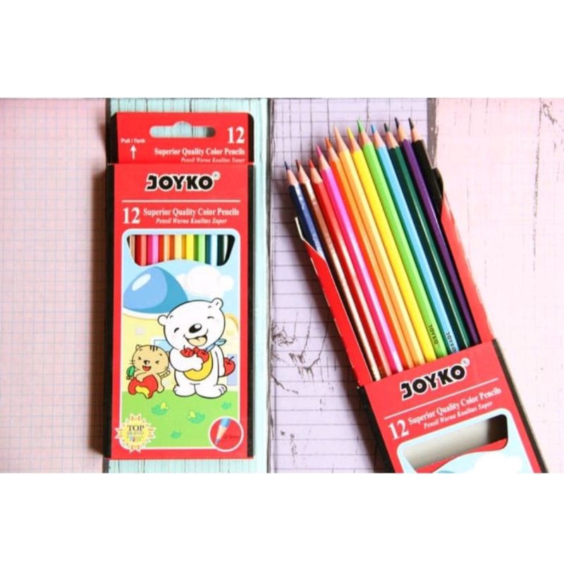 

PENSIL WARNA 12 JOYKO PANJANG CP-12PB