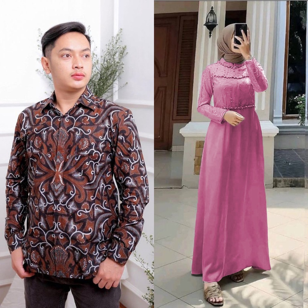 PRODUK TERBARU - COUPLE GAMIS VELVET MIX BRUKAT KONDANGAN LAMARAN TERBARU - SERAGAM BRIDESMAID GAMIS BROKAT TILLE DRESS PESTA | MAXI DRESS COUPLE ADINDA DRESS BRUKAT TULLE KEKINIAN OUTFIT KONDANGAN MODERN