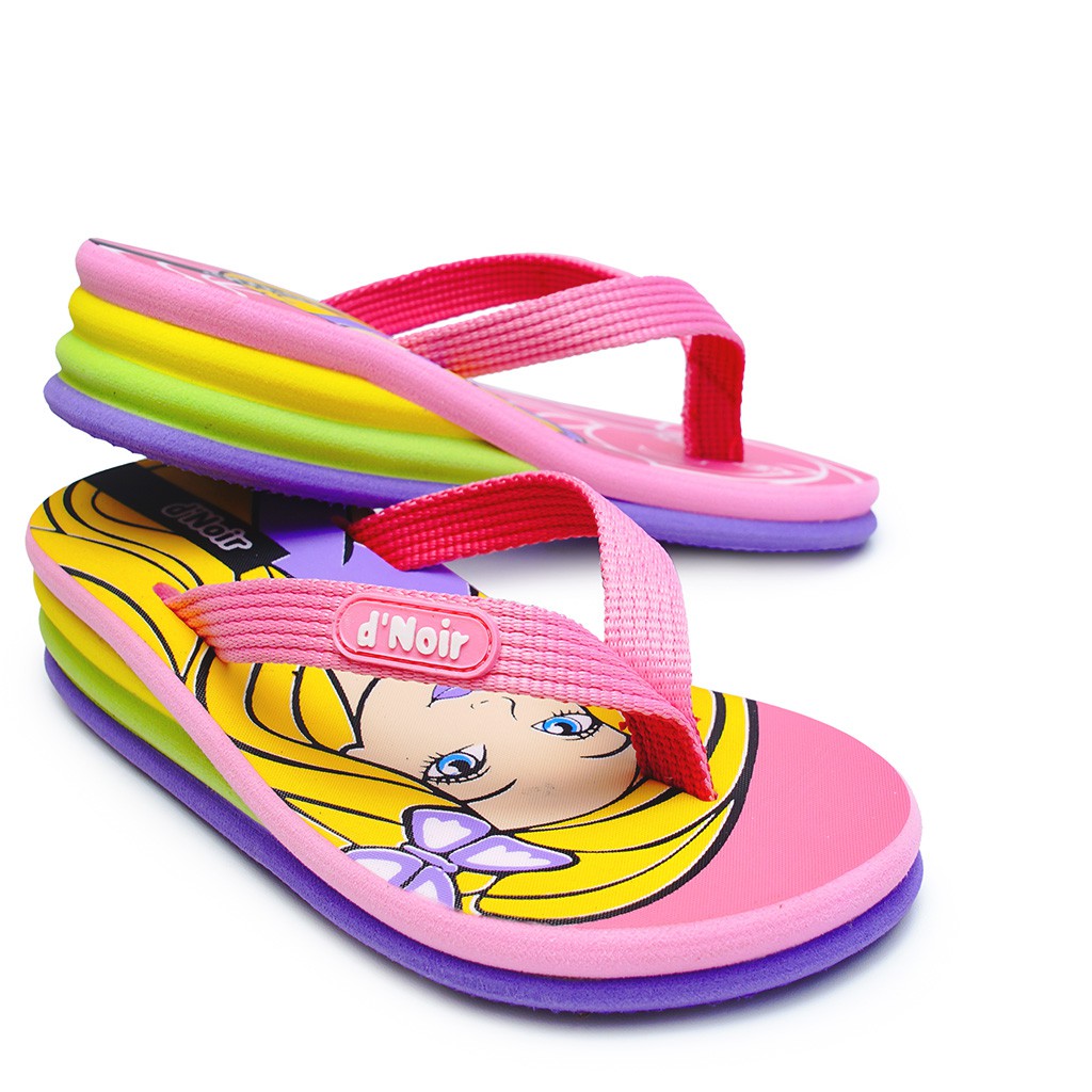 DNOIR Sandal Anak Perempuan LAPIS BARBIE