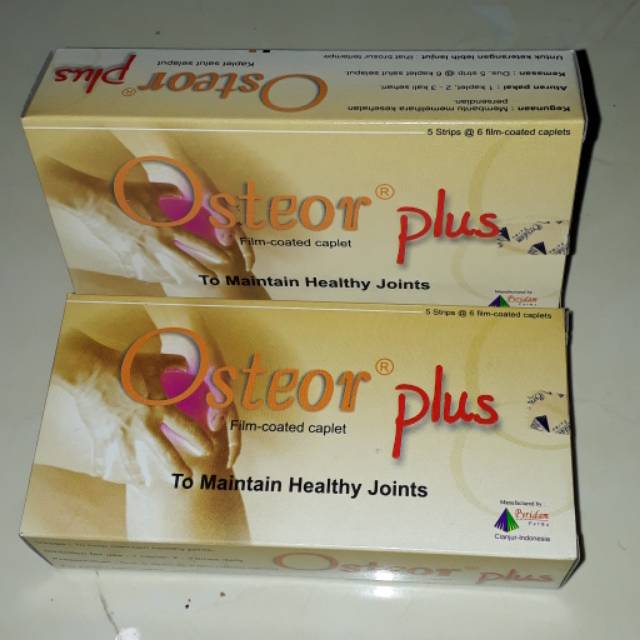 OSTEOR PLUS KAPLET / VITAMIN - SUPLEMEN KESEHATAN TULANG DAN SENDI