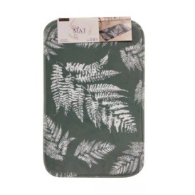 keset kamar mandi (bath mat) motif Daun