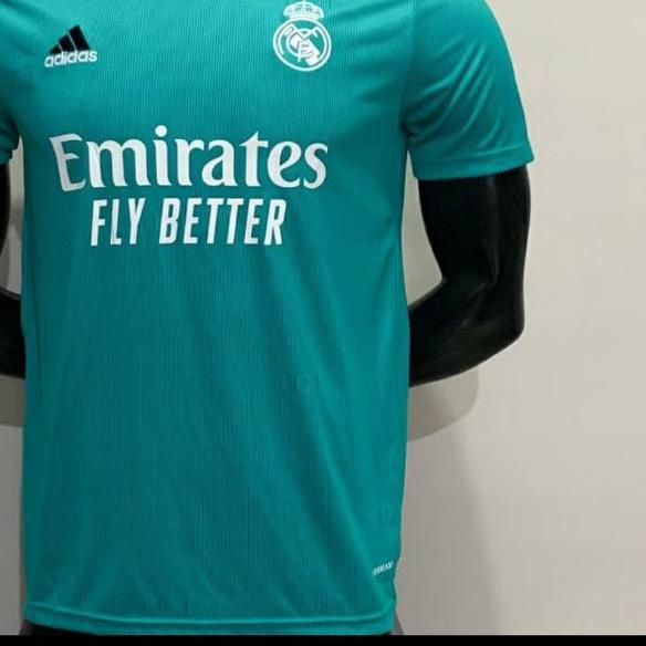 ☻ Jersey bola TERBARU REAL MADRID 3RD third Toscha 2021/2022 grade ori official SMLXL 2XL ♧