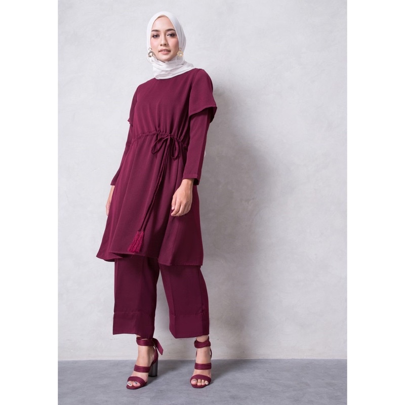 PRELOVED ALEZA LABEL / TUNIK ALEZA