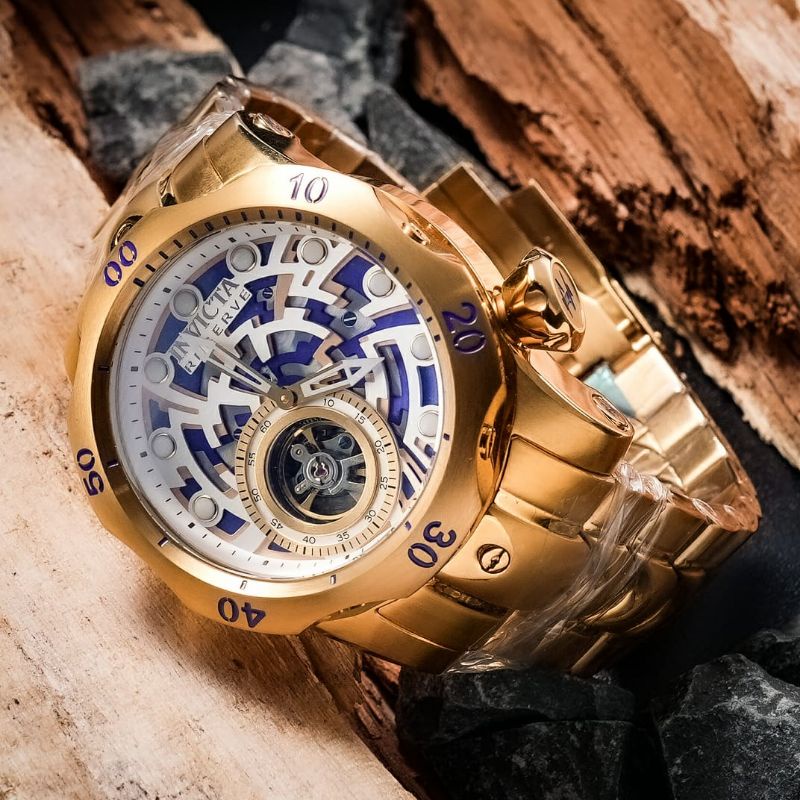 Jam Tangan Pria Merk Invicta Bold Stainless Automatic