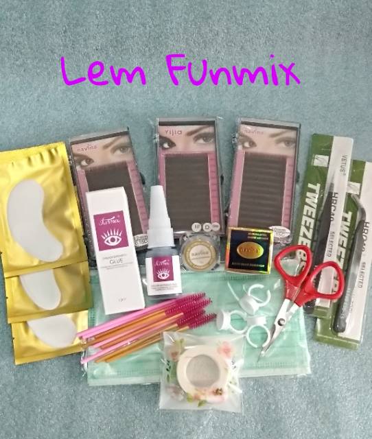 Paket Eyelash Extension  Lengkap dan Hemat/ Eyelash Extension