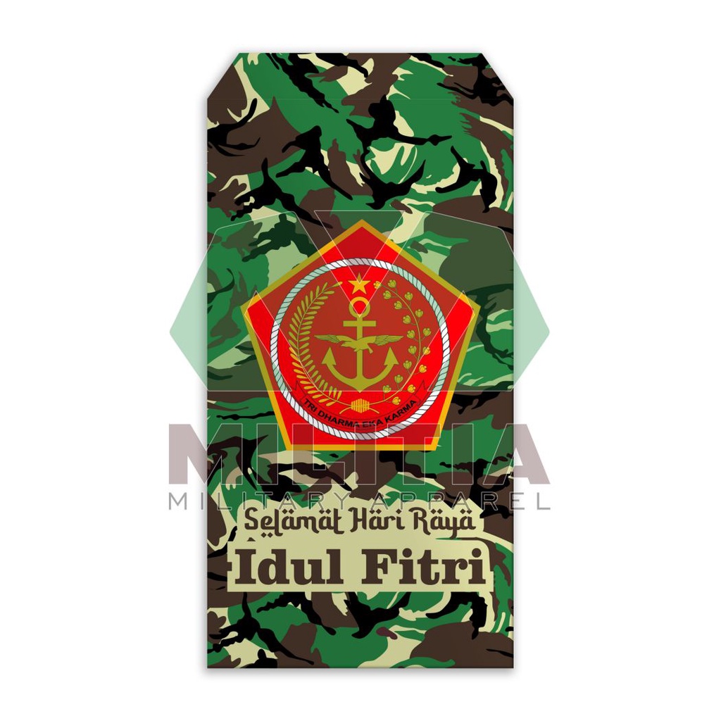 

Amplop Angpao Idul Fitri Lebaran TNI MABES - Loreng Malvinas