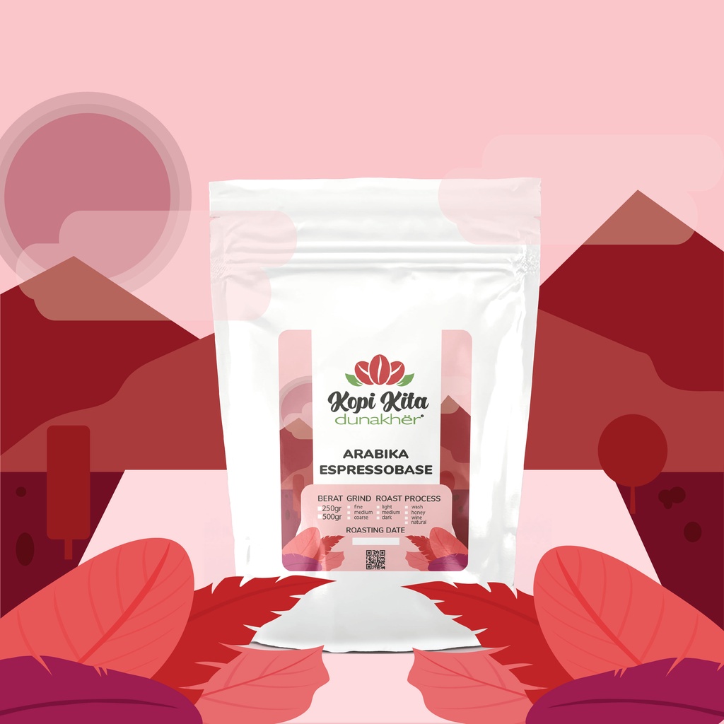 

Kopi Arabica Espresso Base 250gr