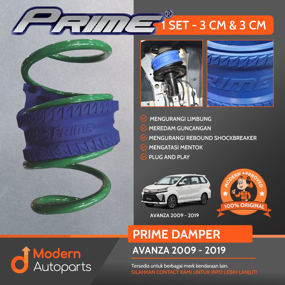 PRIME Damper / Spring Buffer AVANZA 2009 - 2019 1 SET