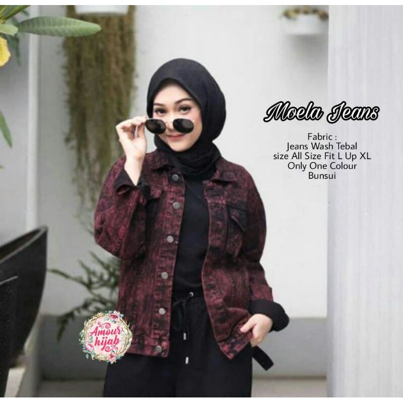 Moela Jeans Amour Hijab