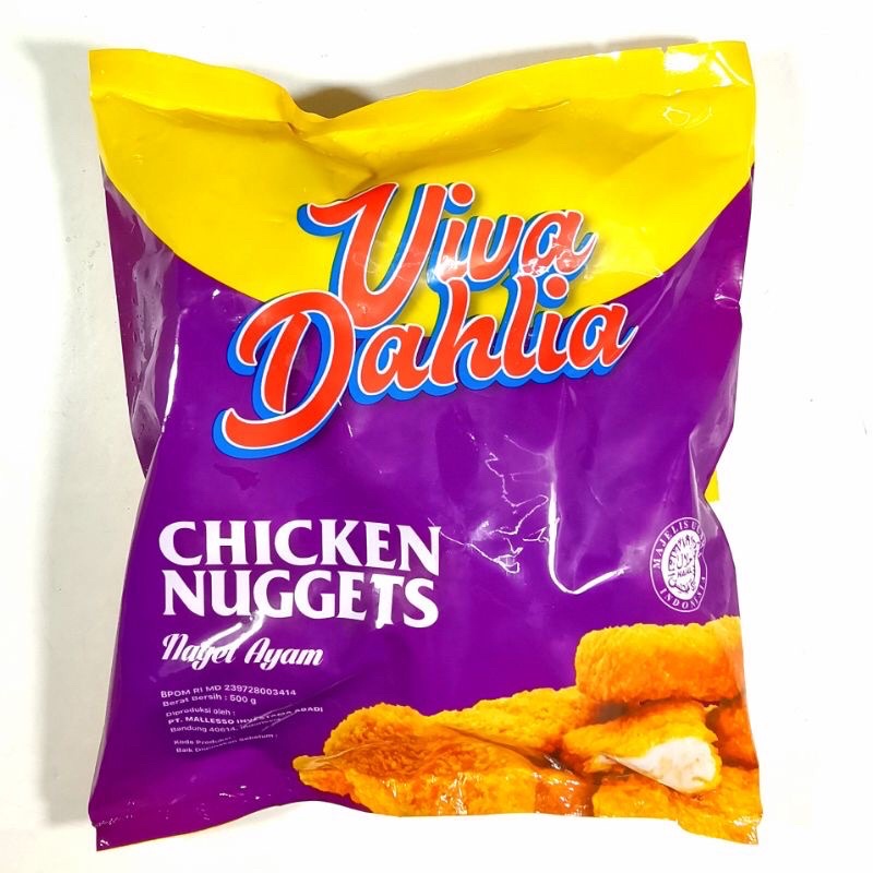 

[aceh cod ]Viva Dahlia Chiken Nugget | Naget Ayam 500gr