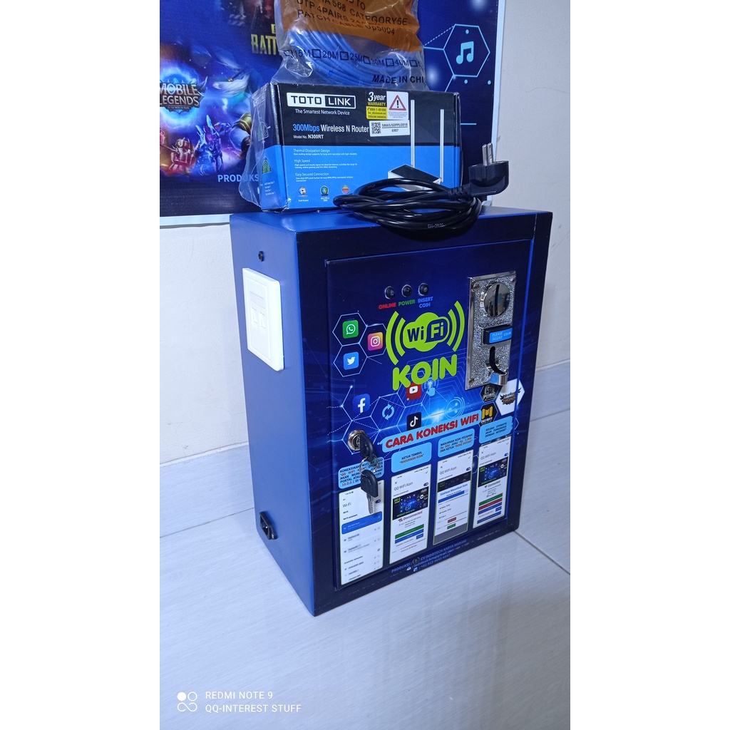 Paket Box Internet WiFi Koin