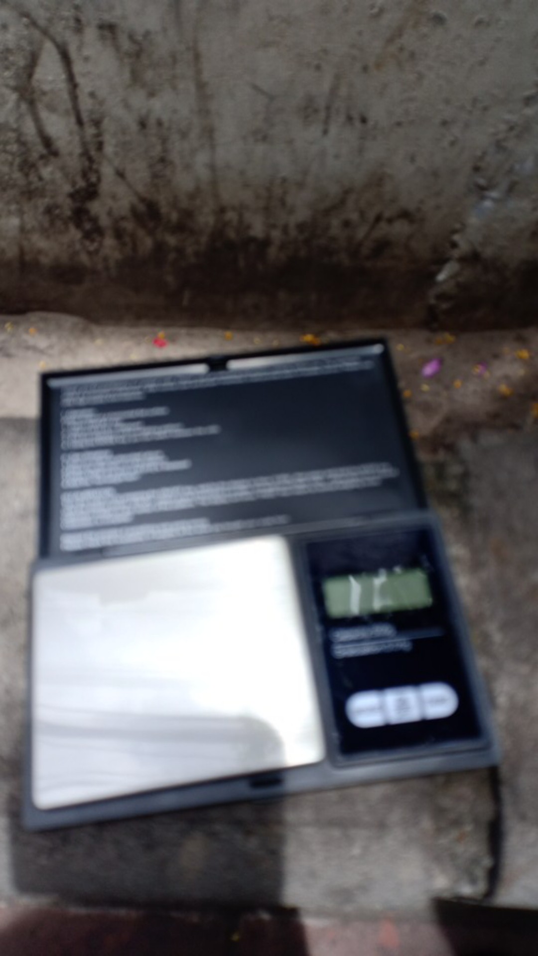 Portable Timbangan Digital Emas Berat Max 500 Gr Dgn Ketelitian 0.01 G Lcd Display