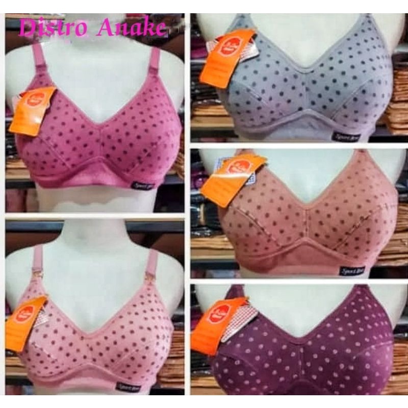 Sport Bra / BH BRA DEWASA MOTIF TANPA KAWAT NYAMAN DIPAKAI