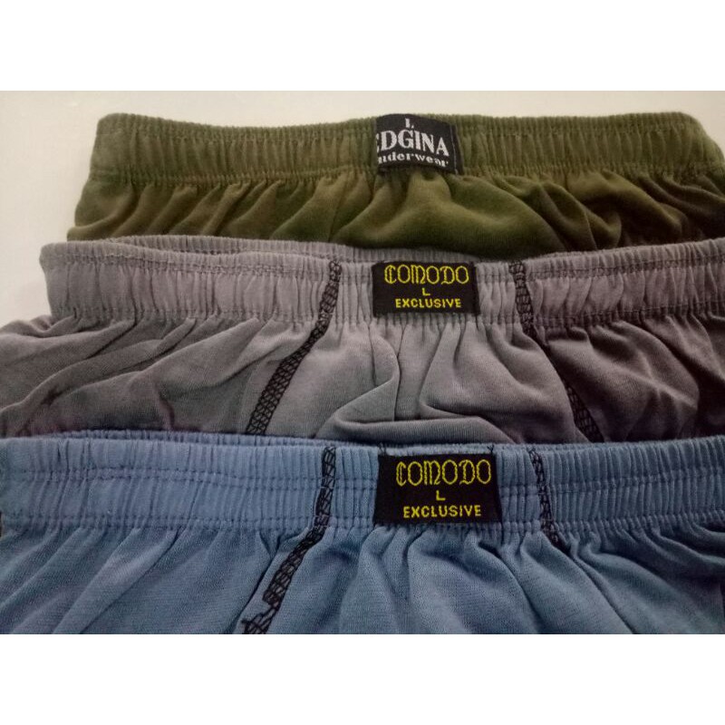 3 pcs Celana dalam remaja Comodo L / CD remaja murah