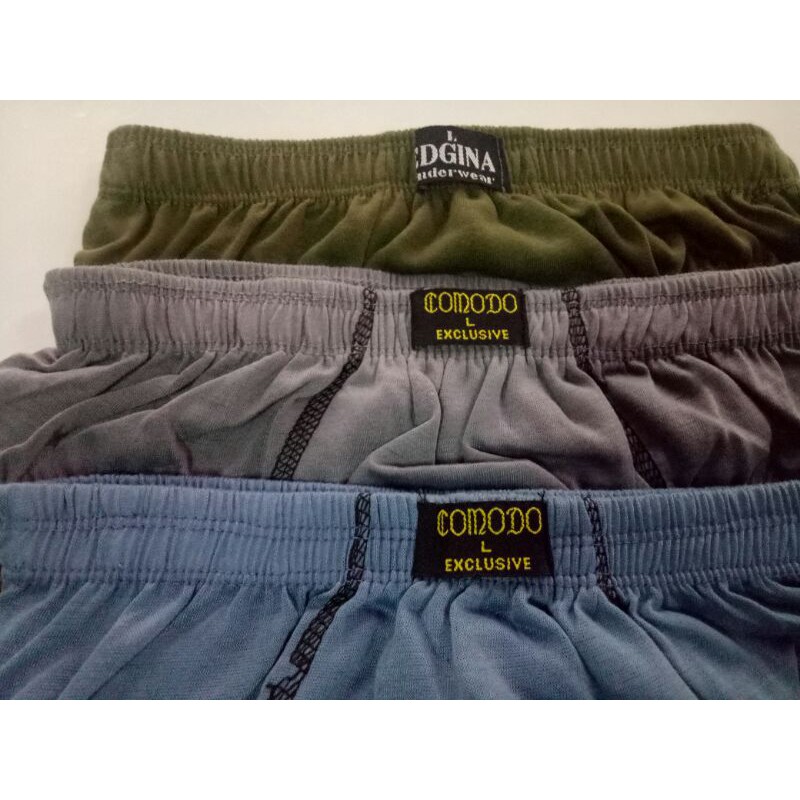 3 pcs Celana dalam remaja Comodo L / CD remaja murah