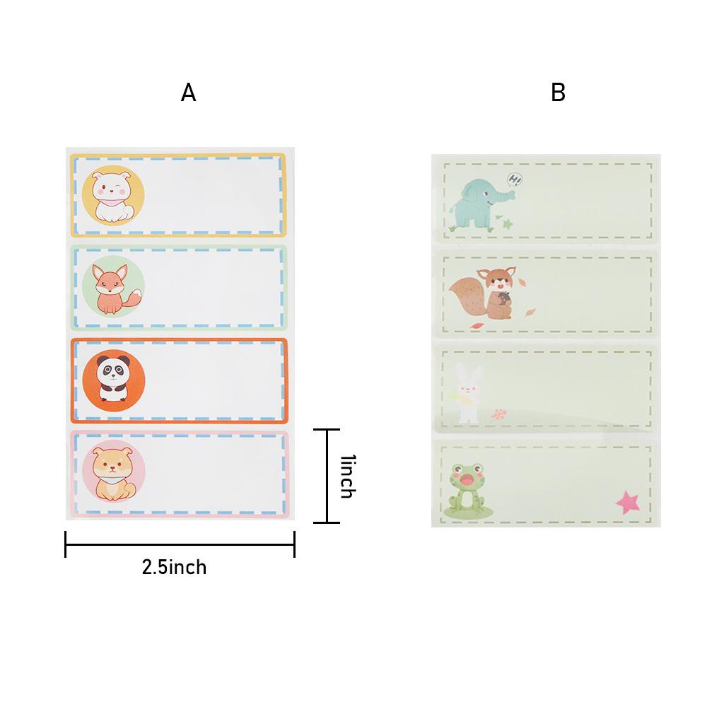 Top Self-Adhesive Stiker Untuk Bisnis Rumah Kartun Perlengkapan Sekolah Alat Tulis Counter Mark Sticker Maker