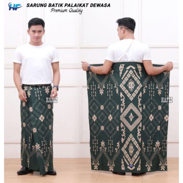 SARUNG BATIK PALAIKAT PRIA DEWASA PEKALONGAN/SARUNG BATIK KANG SANTRI MOTIF TERKINI