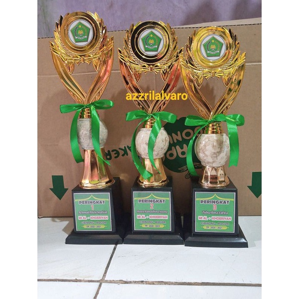 1set piala onix telor 5cm