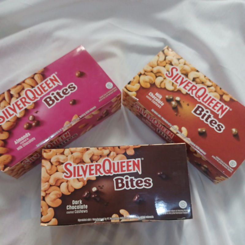 Silverqueen bites box isi 12