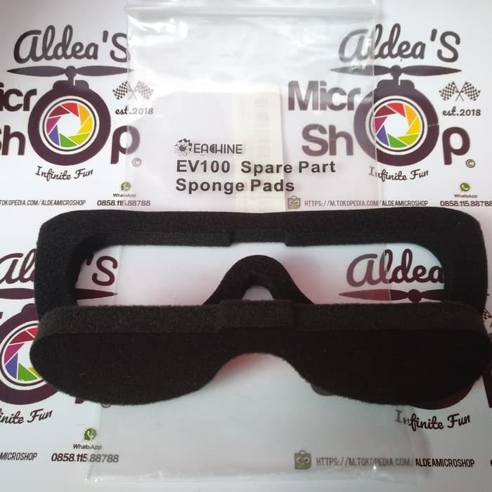 Foam Google Fpv Eachine EV100 (HITAM)
