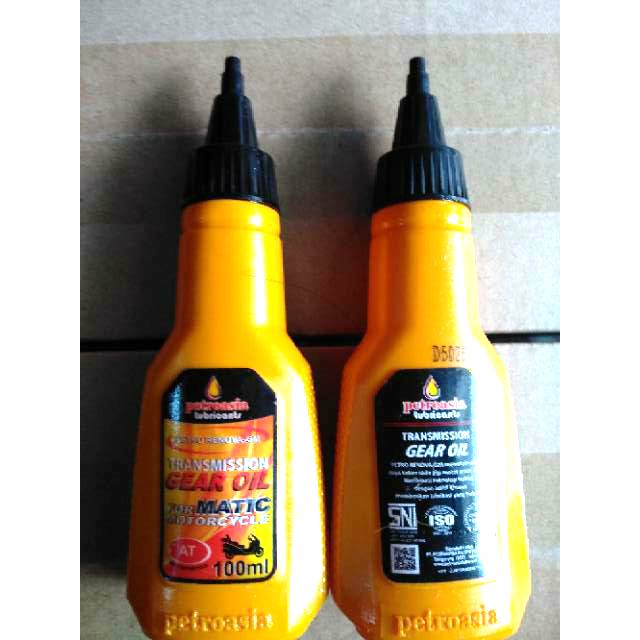 Oli gear/garda petro asia uk.100 ml..untuk semua jenis motor yamaha.suzuki.dll