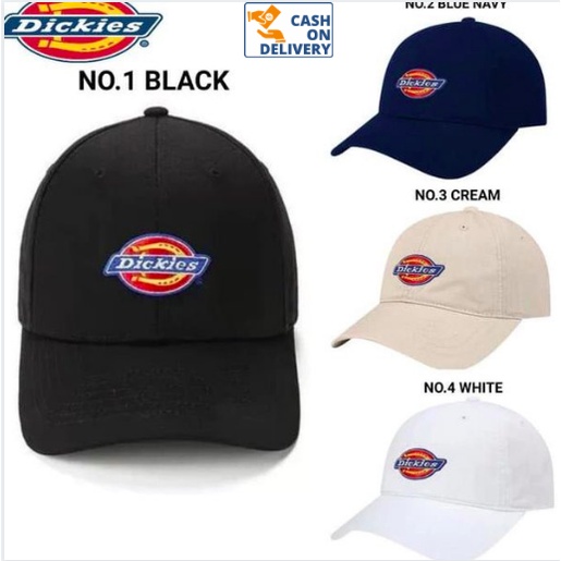 Topi Polo Dickies / Topi Cakop Besi Bordir Dickies Casual Look Kualitas Distro Premium