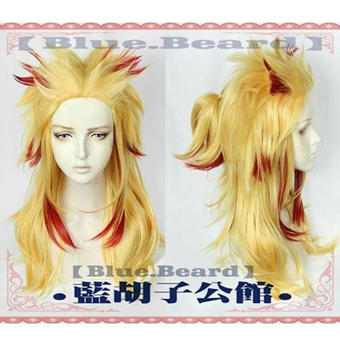 WIG RENGOKU kYOUJUROU KIMETSU NO YAIBA COSTUME