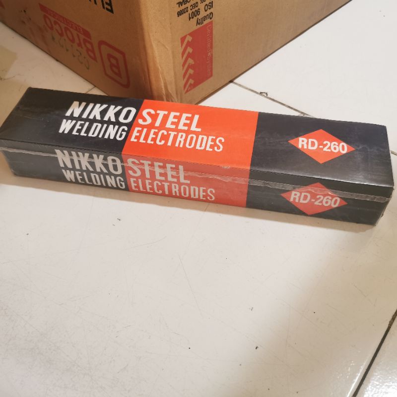 Kawat Las RD260 2,6mm Kemasan 5 Kg - RD 260 2,6 mm