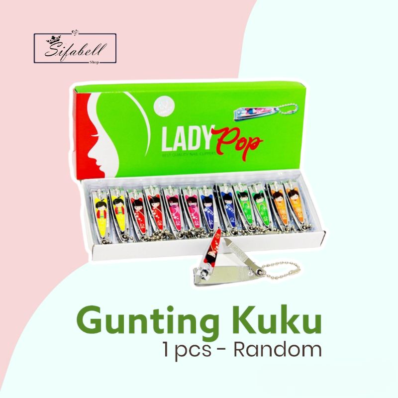 Gunting Kuku Mini Warna Pemotong Kuku Alat Potong Kuku Motif Murah