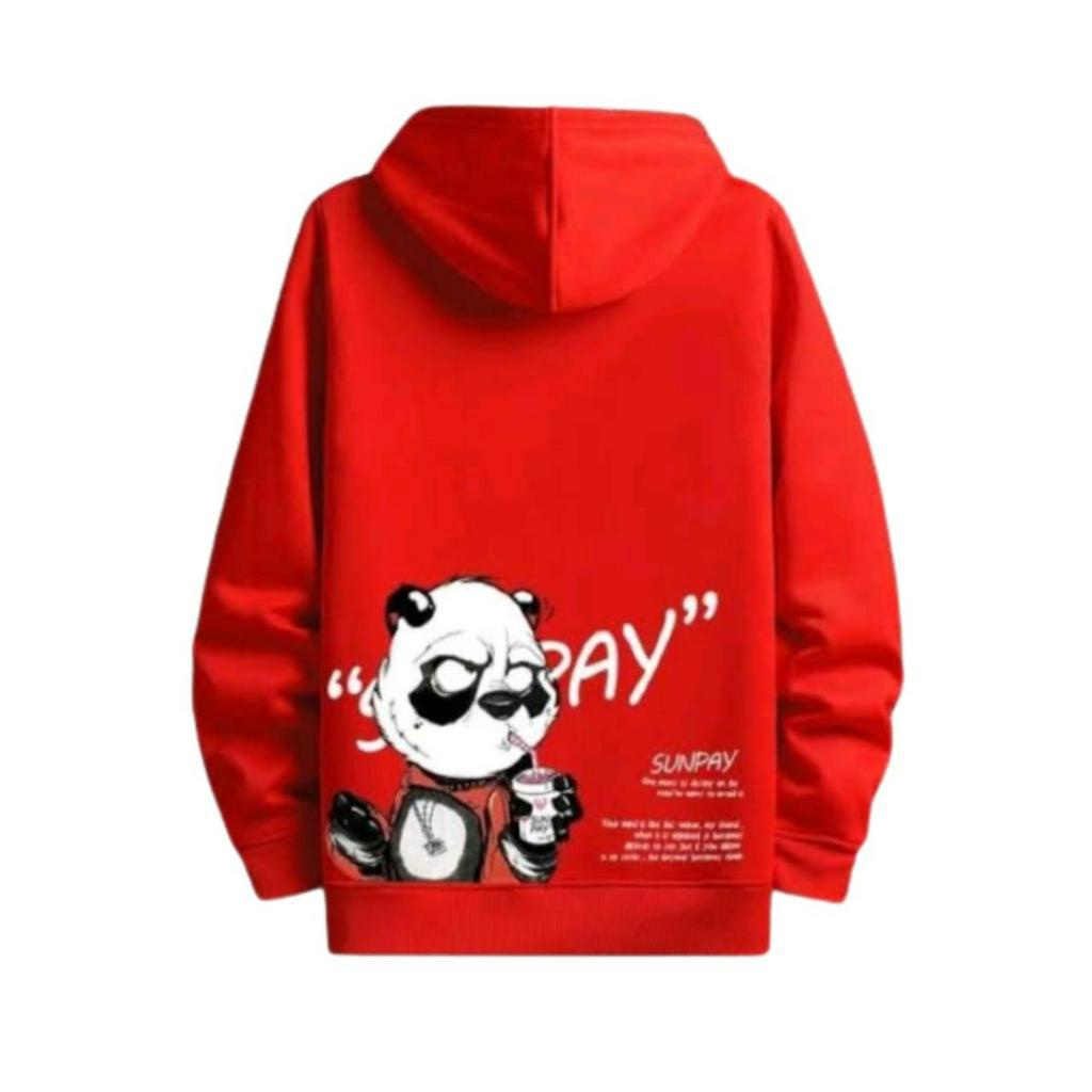 COD - Jaket Sweater Hoodie SUNPAY Putih Premium Distro / Hoodie Sunpay Original Pria Wanita Kekinian / Jaket Hoodie SUNPAY Motip Pullprint Depan Belakang /Sweater Hoodie SUNPAY Premium Unisex Bahan Tebal Gramasi 280