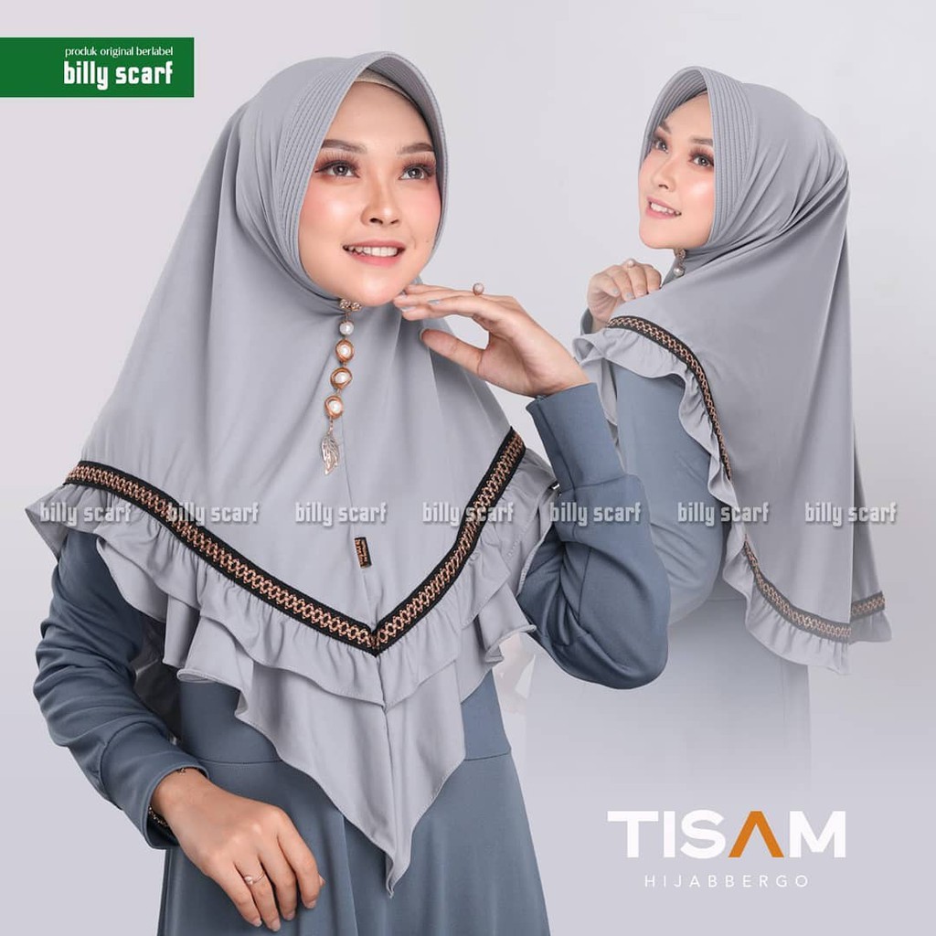 HIJAB INSTANT A ZIG ZAG TISAM ORI DK