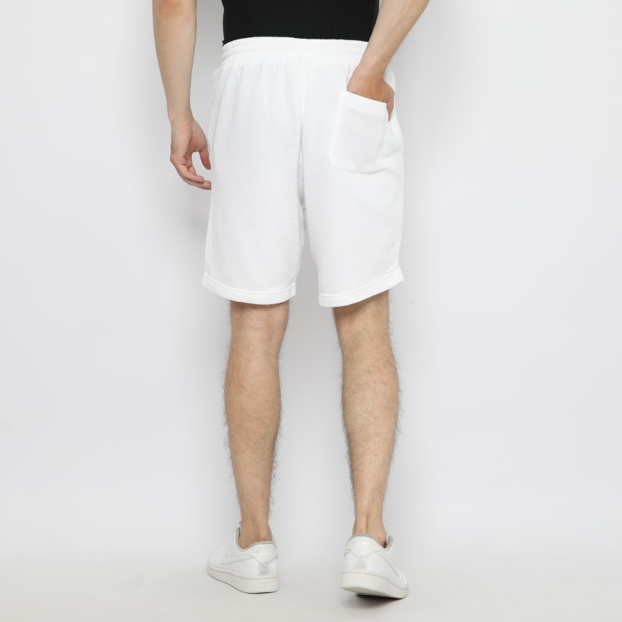 Celana HnM Cotton Fleece Sweatshorts White HM Pendek Putih