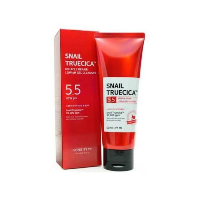 SOME BY MI SNAIL TRUECICA MIRACLE REPAIR LOW PH GEL CLEANSER 100ML SOMEBYMI LOW PH GEL CLEANSER