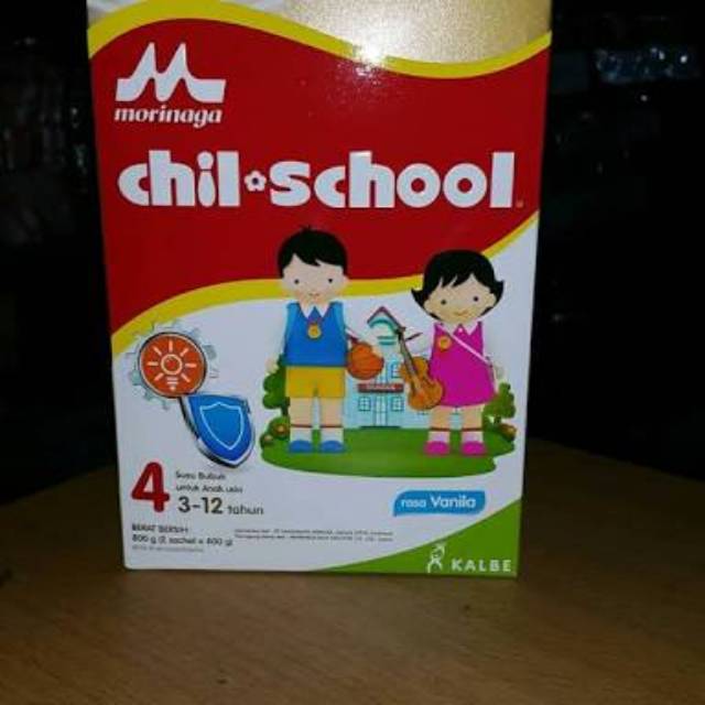 

Susu chil-school rasa vanilla dan madu 800gr